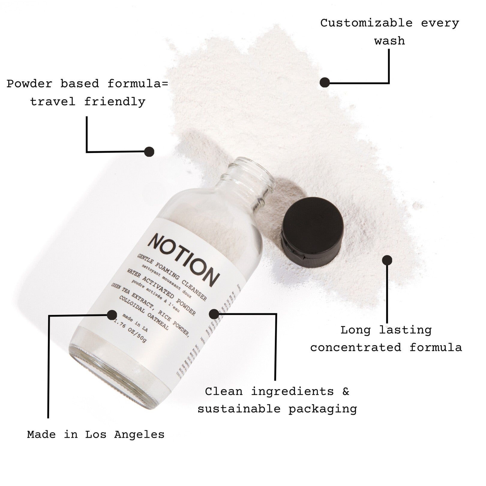 Gentle Foaming Cleanser Powder